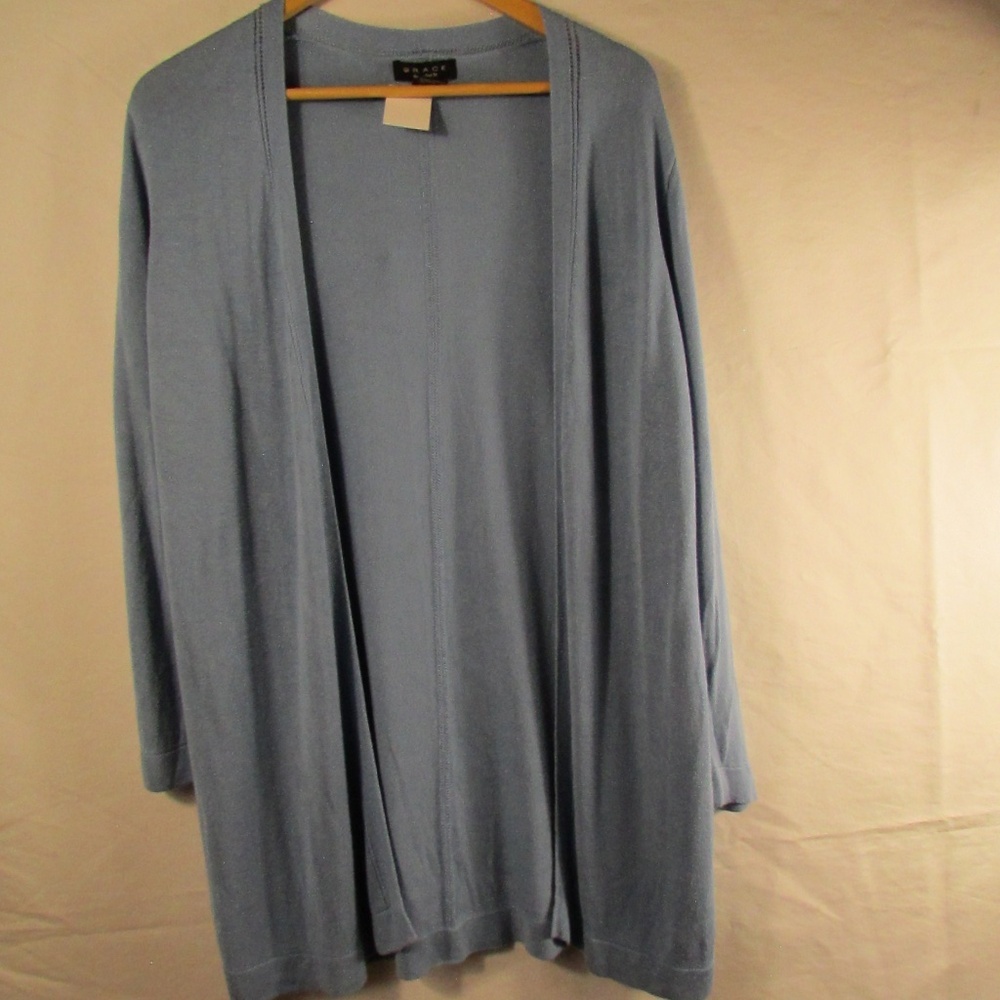 Grace Blue Women's Cardigan